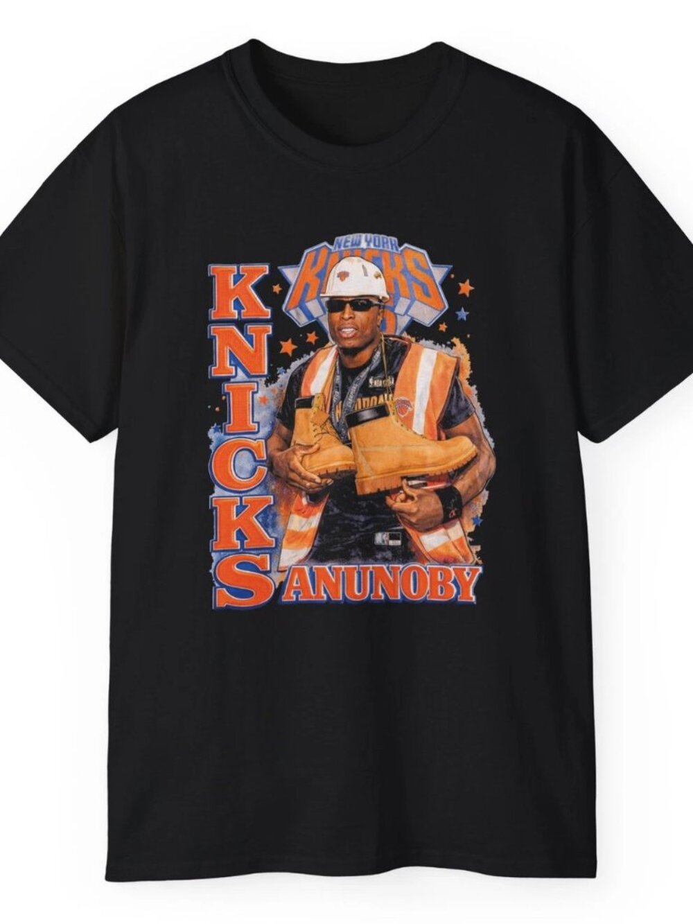 New York Knicks Og Anunoby NBA Tee Vintage Funny Shirt Basketball